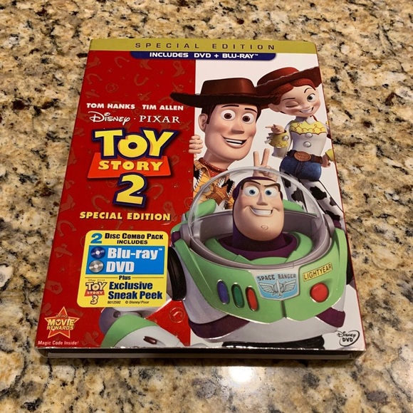Disney Media Toy Story 2 Bluray And Dvd Poshmark
